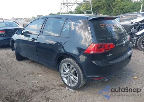 2015 Volkswagen Golf Tdi Sel 4-Door from USA, damaged, VIN 3VW2A7AU3FM013327